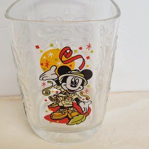 Mcdonald's 2000 Mickey Mouse Safari Glass - Used